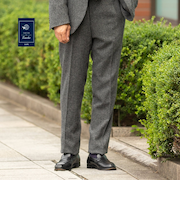 SHIPS:〈FUNCTION〉〈セットアップ対応〉ホームスパン スラックス