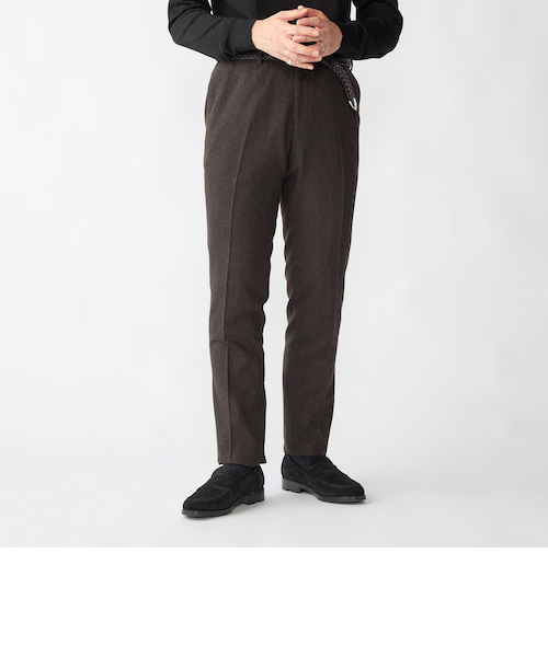 SHIPS セットアップ SHIPS:〈セットアップ対応〉ホームスパン スラックス｜シップス