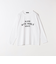 SHIPS Colors:〈洗濯機可能〉フロッキー プリント ロゴTシャツ（ロンT）