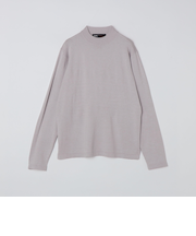 SHIPS Colors:〈吸湿発熱〉Solist(R) Heat 14ゲージ モックネック ニット