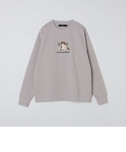 SHIPS Colors:エンブロイダリー スウェット