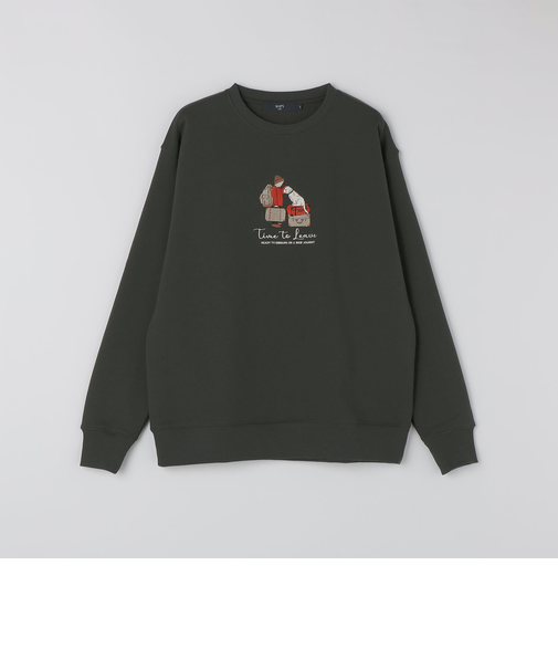 SHIPS Colors:エンブロイダリー スウェット◇