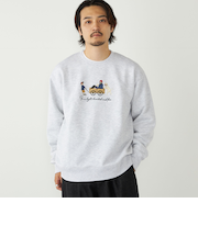 SHIPS Colors:エンブロイダリー スウェット