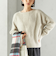 《予約》【一部WEB限定】〈手洗い可能〉フォックス クルーネック ニット プルオーバー