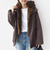 《予約》【WEB限定】2WAY フェイクファー 中綿 ブルゾン