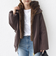 《予約》【WEB限定】2WAY フェイクファー 中綿 ブルゾン
