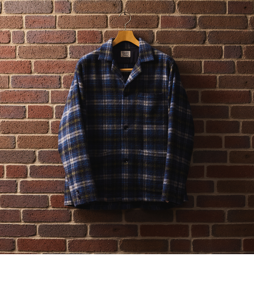 SHIPS: AUTHENTIC シャギー ネル シャツ ジャケット