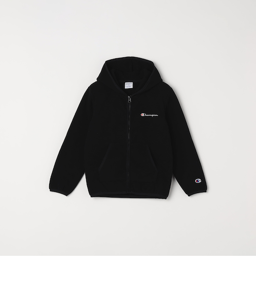 Champion:〈洗濯機可能〉フリース ジップ フード ジャケット<KIDS>