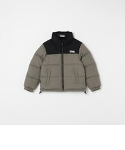 FIRST DOWN:〈洗濯機可能〉リバーシブル バブル ダウン ジャケット <KIDS>◆