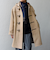 SHIPS any: PURE WOOL MELTON ダッフル コート 25AW◆