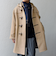 SHIPS any: PURE WOOL MELTON ダッフル コート 25AW◆