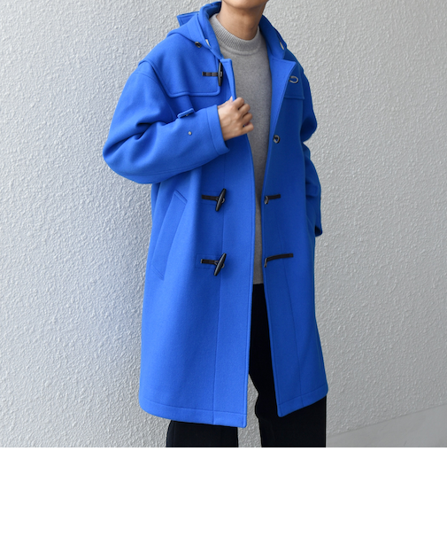 SHIPS any: PURE WOOL MELTON ダッフル コート 25AW◇