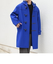 PURE WOOL MELTON ダッフル コート 26AW◆