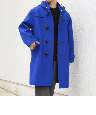 PURE WOOL MELTON ダッフル コート 26AW◆
