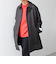 SHIPS any: PURE WOOL MELTON ステンカラー コート 25AW◆