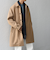 SHIPS any: PURE WOOL MELTON ステンカラー コート 25AW◆