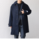 SHIPS any: PURE WOOL MELTON ステンカラー コート 25AW◆