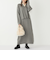 《予約》SHIPS Colors:〈手洗い可能〉スキッパー ニット × スカート セットアップ◆