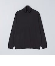 SHIPS Colors:〈手洗い可能〉アンチピリング 12ゲージ タートルネック ニット