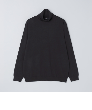 SHIPS Colors:〈手洗い可能〉アンチピリング 12ゲージ タートルネック ニット