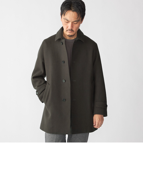 SHIPS SUPER 140's メルトン カーコート SHIPS（シップス） ステンカラーコート コート SHIPS: SUPER 140's