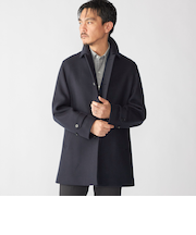 SHIPS: SUPER 140's メルトン カーコート