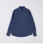 SHIPS:  ワイドカラー ネル シャツ