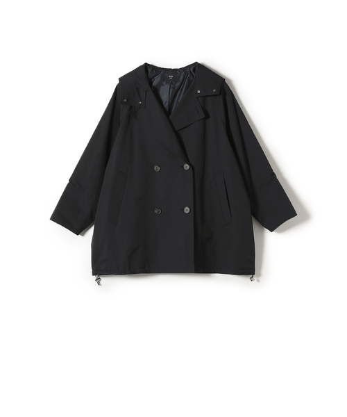 SHIPS Colors:フード トレンチ ハーフ コート｜シップスの通販｜&mall