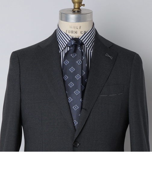 SHIPS: シルク ラージ スクエア コモン ネクタイ