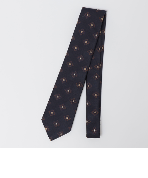 SHIPS: シルク ラージ スクエア コモン ネクタイ