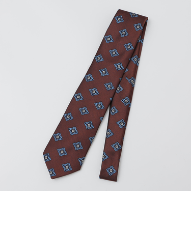 SHIPS: シルク ラージ スクエア コモン ネクタイ