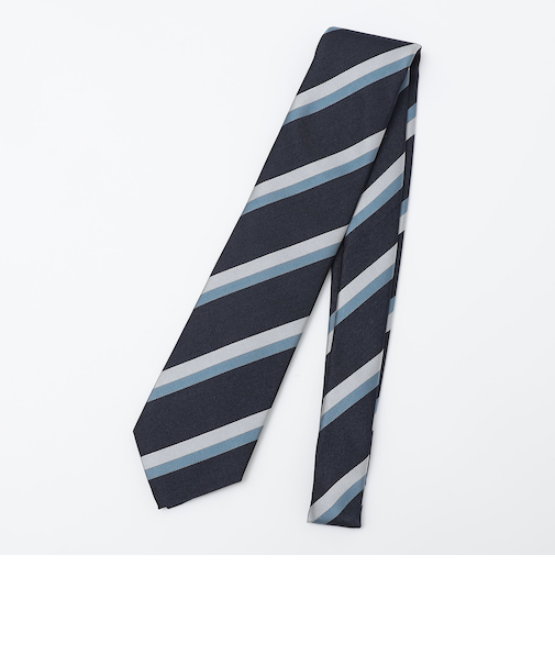 SHIPS: シルク レギュラー ストライプ ネクタイ