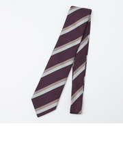 SHIPS: シルク レギュラー ストライプ ネクタイ