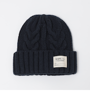 SHIPS Colors:〈手洗い可能〉ケーブル ニット キャップ