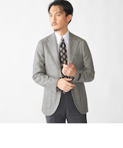 SHIPS: Lanificio di pray ハウンドトゥース ジャケット