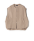Bellandi メルトン ウール ジレ