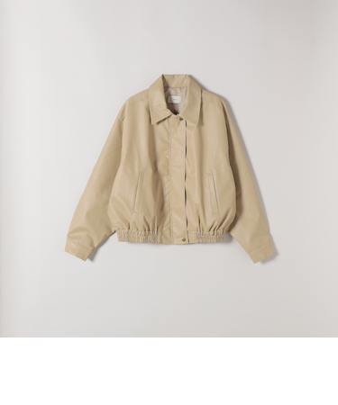 FLAT YOU: ジップ ショート ブルゾン