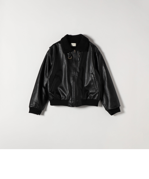 FLAT YOU: ボア ショート ブルゾン｜シップスの通販｜&mall