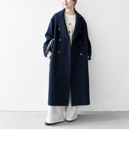 SHIPS PURE WOOL ロング テーラード コート WEB限定】SHIPS any: PURE WOOL ロング テーラード コート｜シップスの