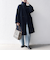 《予約》SHIPS any: PURE WOOL スタンド ＆ ビッグカラー コート