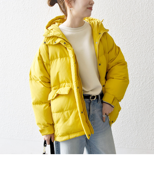 WEB限定】SHIPS any: フーディ ショート ダウン ジャケット 2