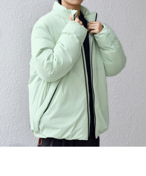 SHIPS any:〈撥水/手洗い可能〉スーパーストレッチ スタンドカラー