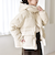 《予約》quaranciel: 2way フーディー ダブルジップ ダウン ジャケット