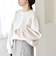 《予約》quaranciel:〈洗濯機可能〉ボア チュール ヨーク クルーネック プルオーバー