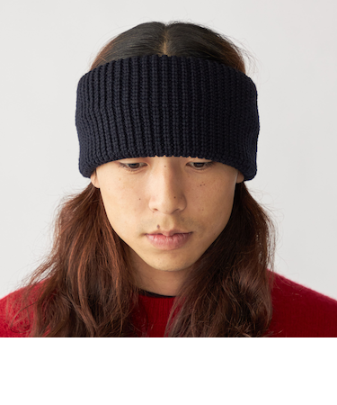 【WEB限定】SHIPS:〈手洗い可能〉2WAY ヘア＆ネック ニットバンド