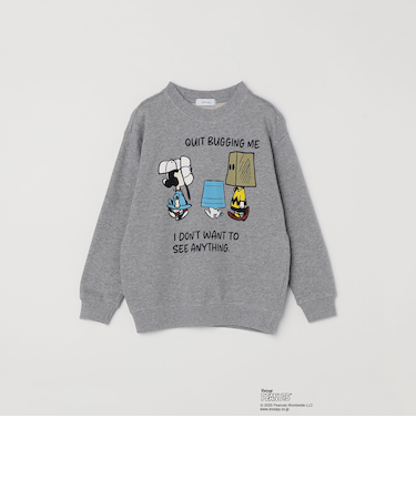 SHIPS any: SNOOPY コラボ NOT THERE グラフィック プリント スウェット <KIDS>
