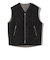 SHIPS Primary Navy Label:〈手洗い可能〉スクエア キルト リバーシブル ジレ