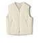 SHIPS Primary Navy Label:〈手洗い可能〉スクエア キルト リバーシブル ジレ