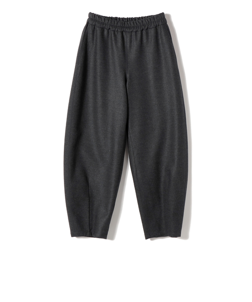 SHIPS Primary Navy Label:ウール ジャージー パンツ 25AW