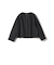 SHIPS Primary Navy Label:〈手洗い可能〉ウール ジャージー ノーカラー ジャケット